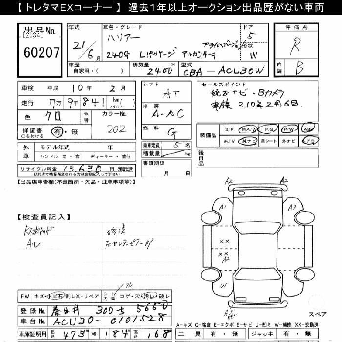 TOYOTA HARRIER