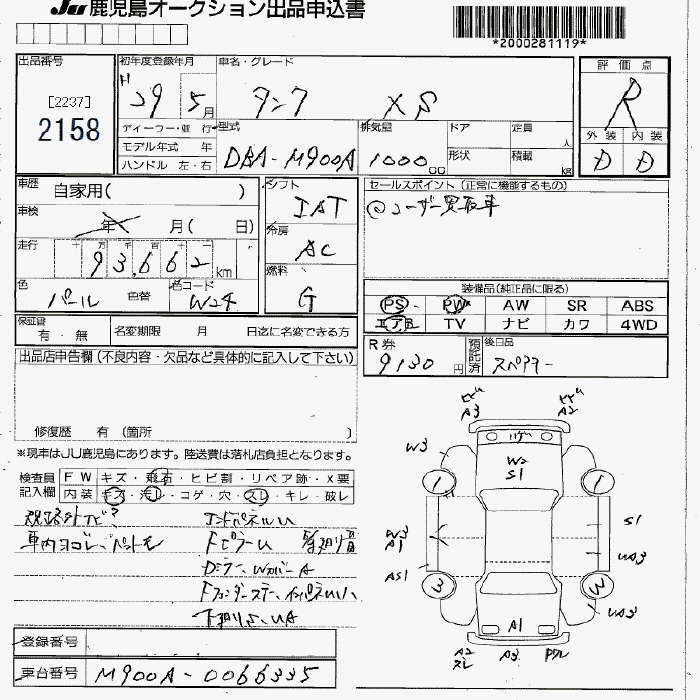 TOYOTA TANK