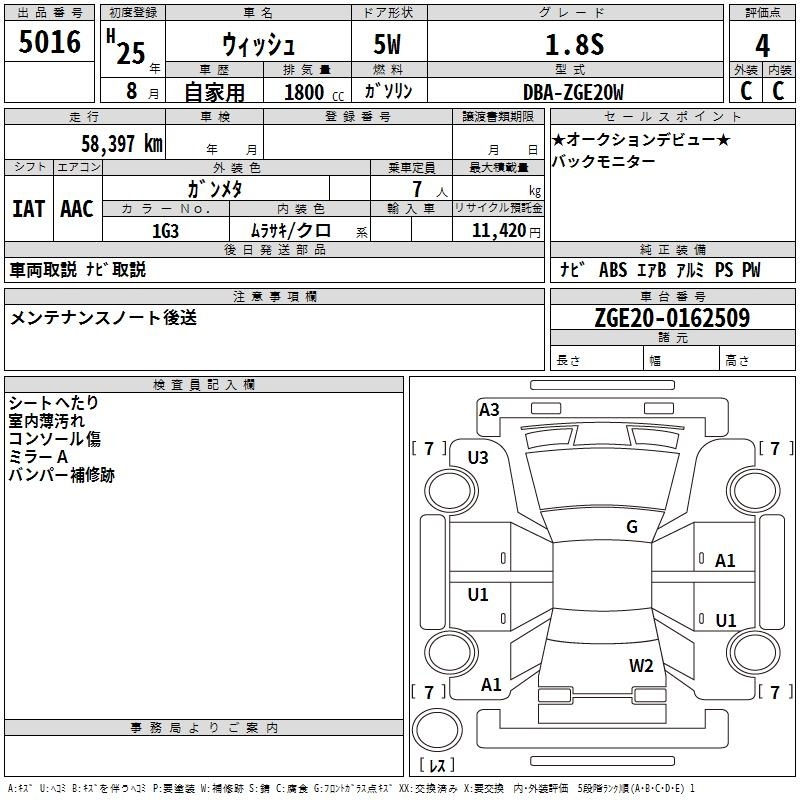 TOYOTA WISH