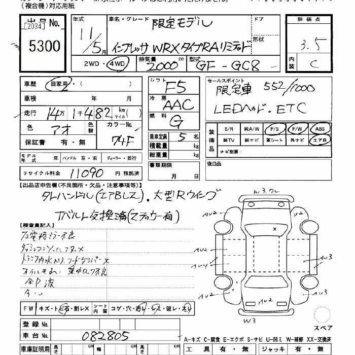 SUBARU IMPREZA