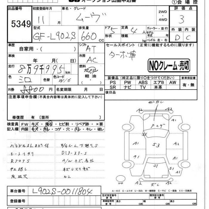 DAIHATSU MOVE