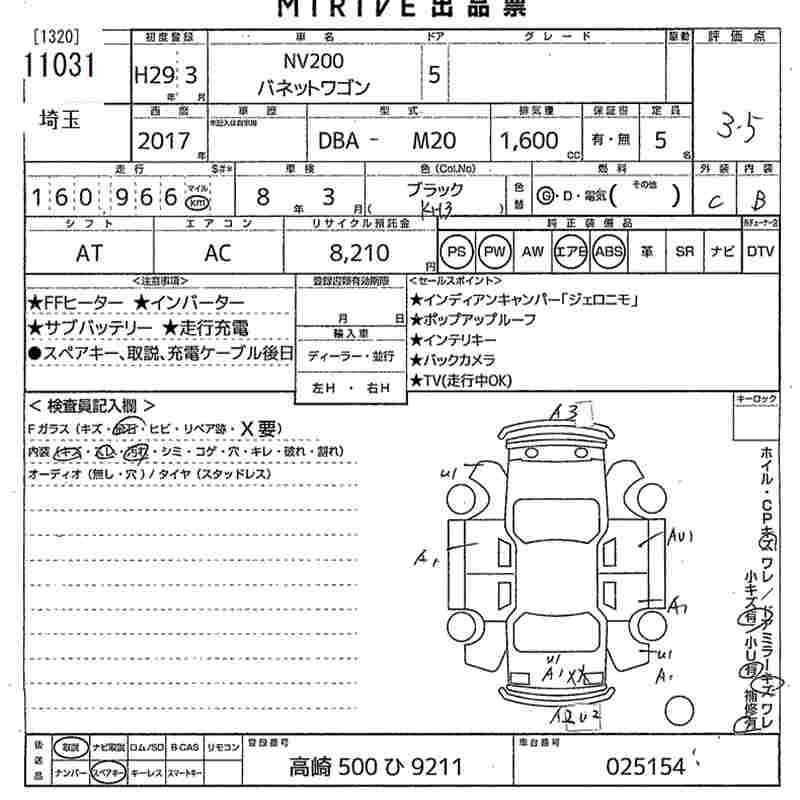 NISSAN NV200