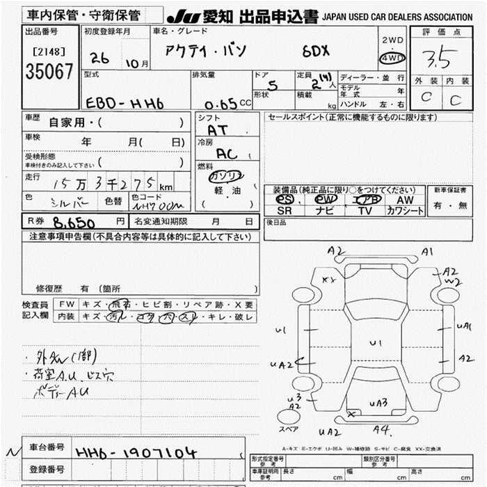 HONDA ACTY