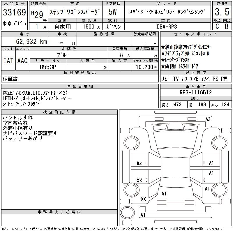 HONDA STEPWGN