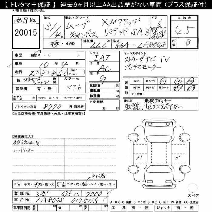 DAIHATSU MOVE CANBUS