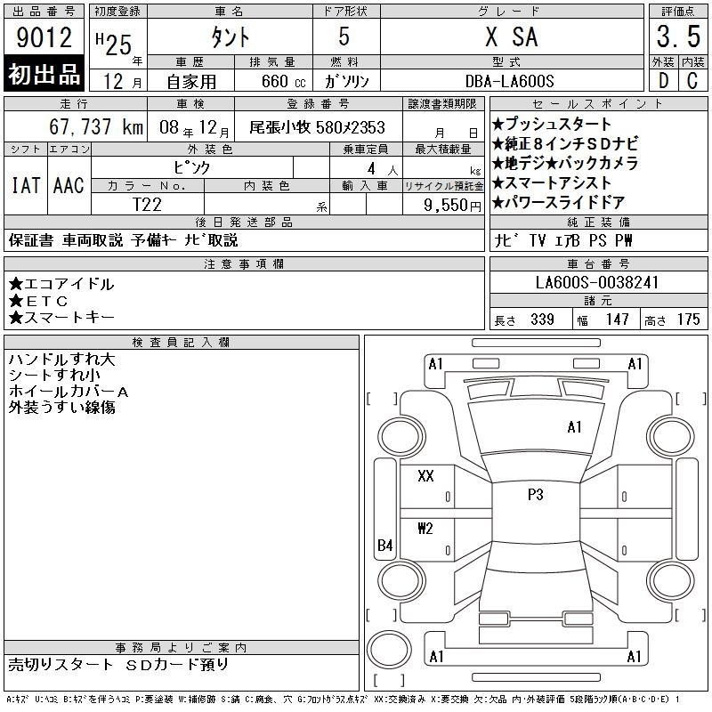 DAIHATSU TANTO