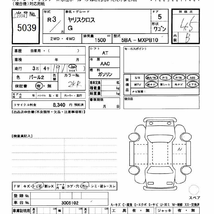 TOYOTA YARIS CROSS