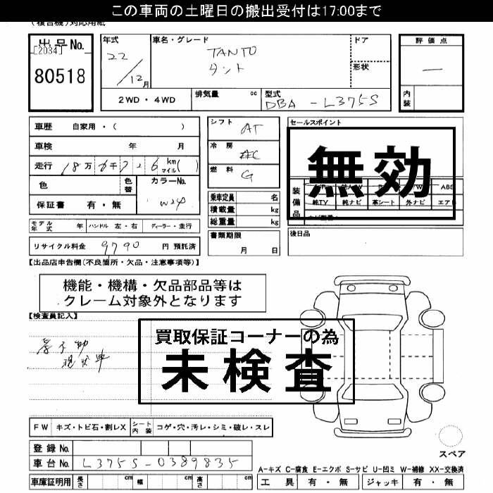 DAIHATSU TANTO