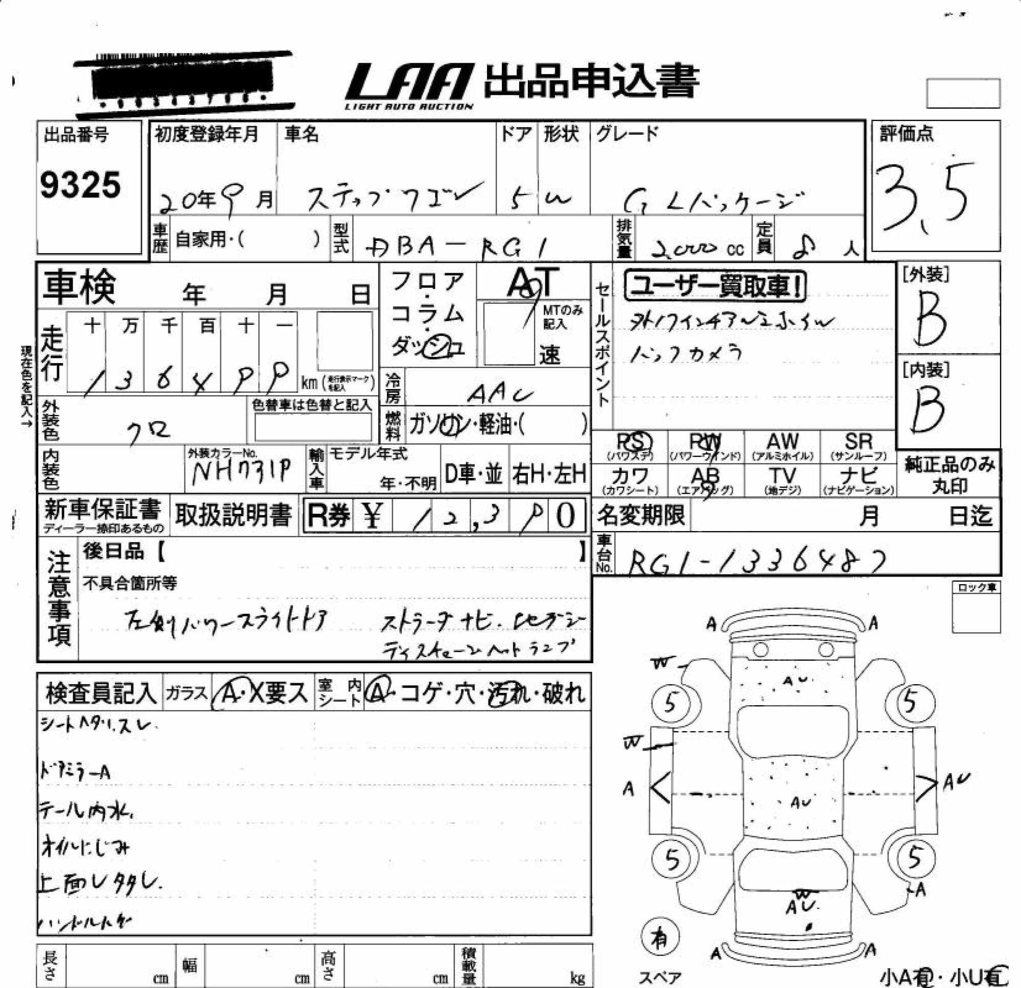 HONDA STEPWGN