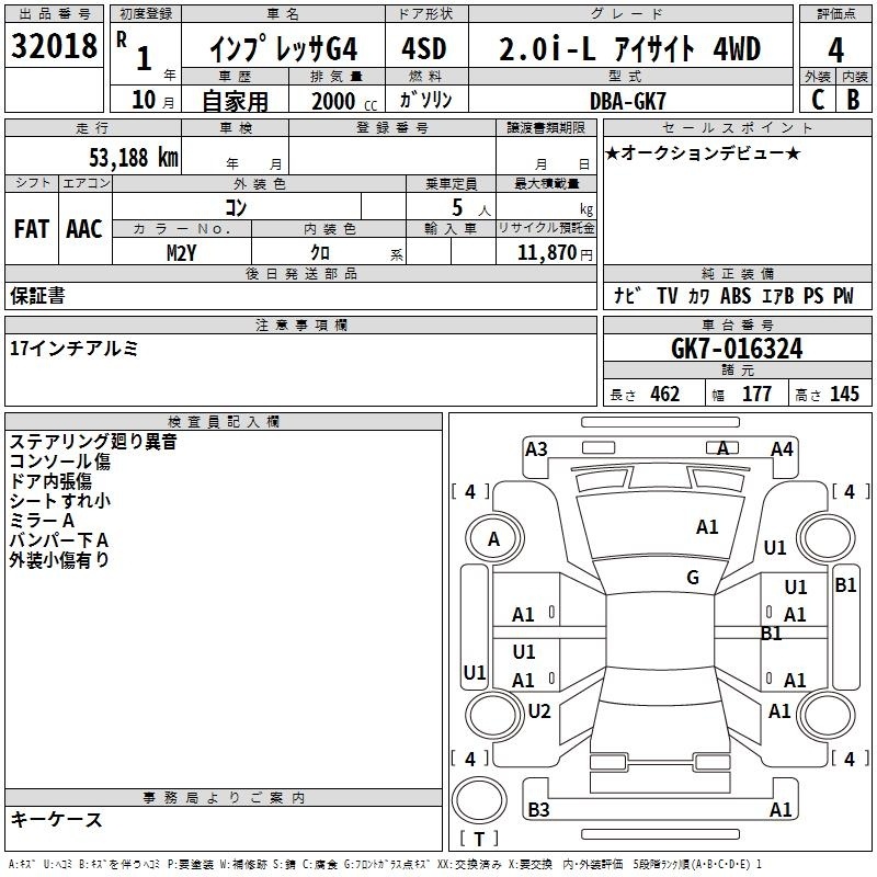 SUBARU IMPREZA