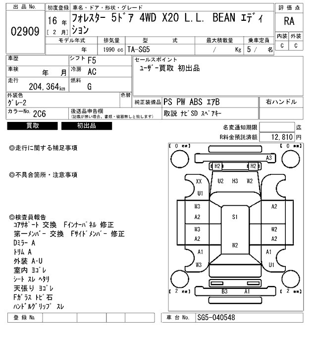 SUBARU FORESTER