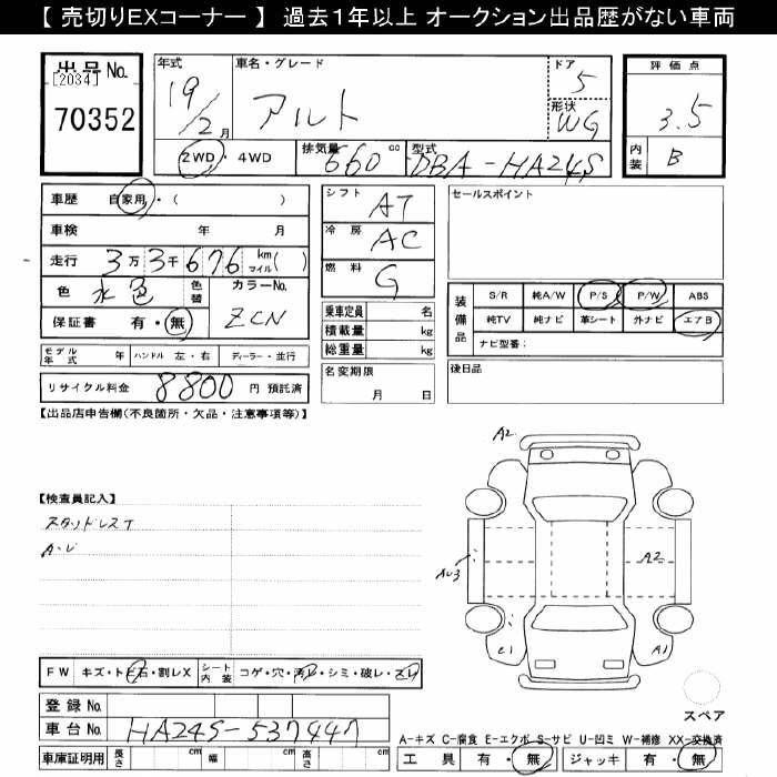 SUZUKI ALTO