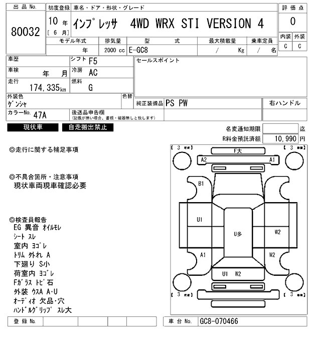SUBARU IMPREZA