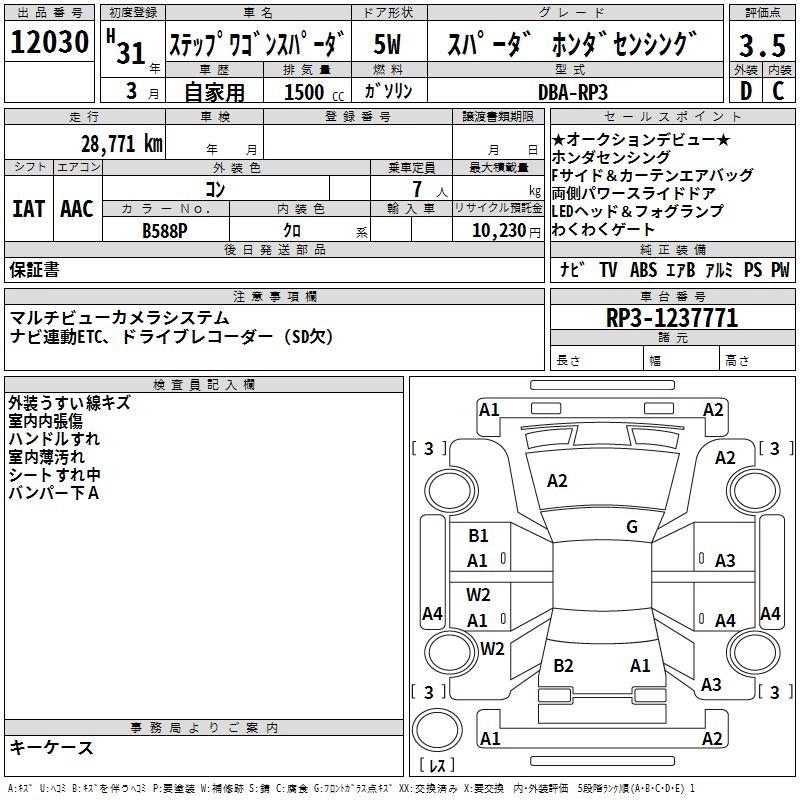 HONDA STEPWGN
