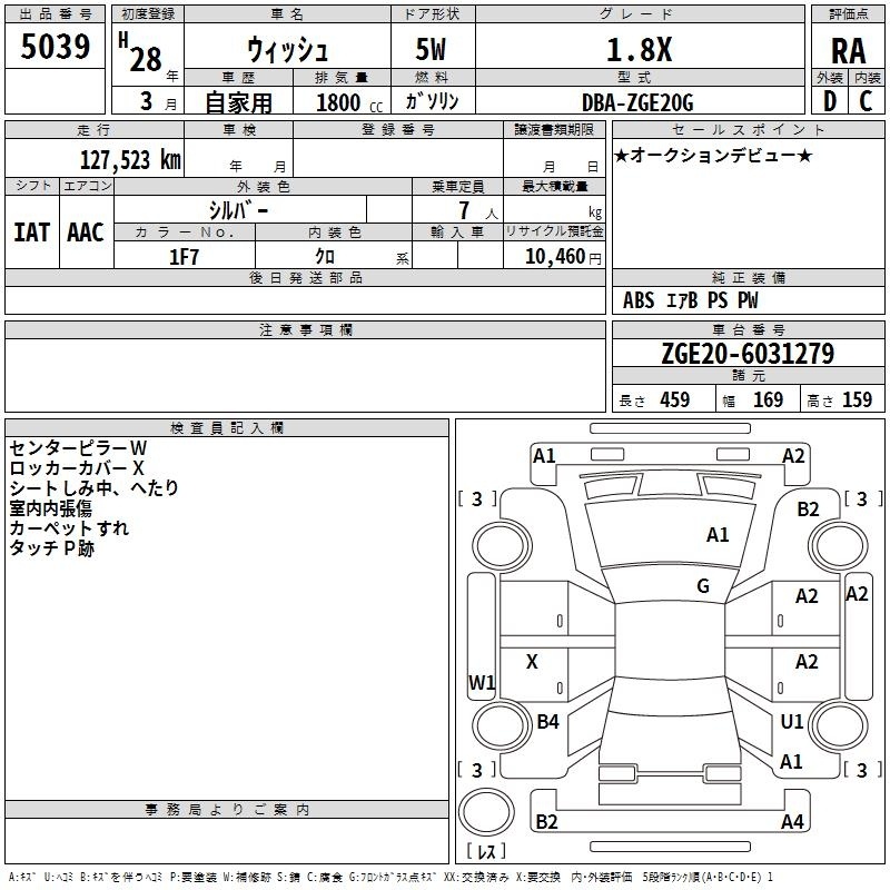 TOYOTA WISH