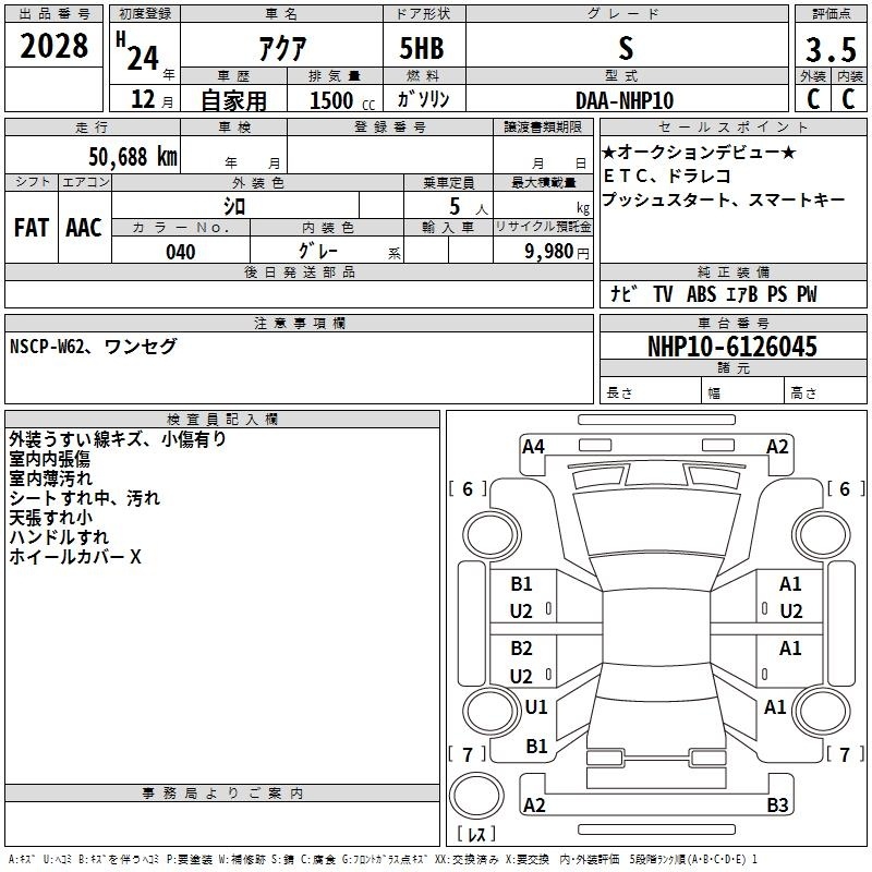TOYOTA AQUA