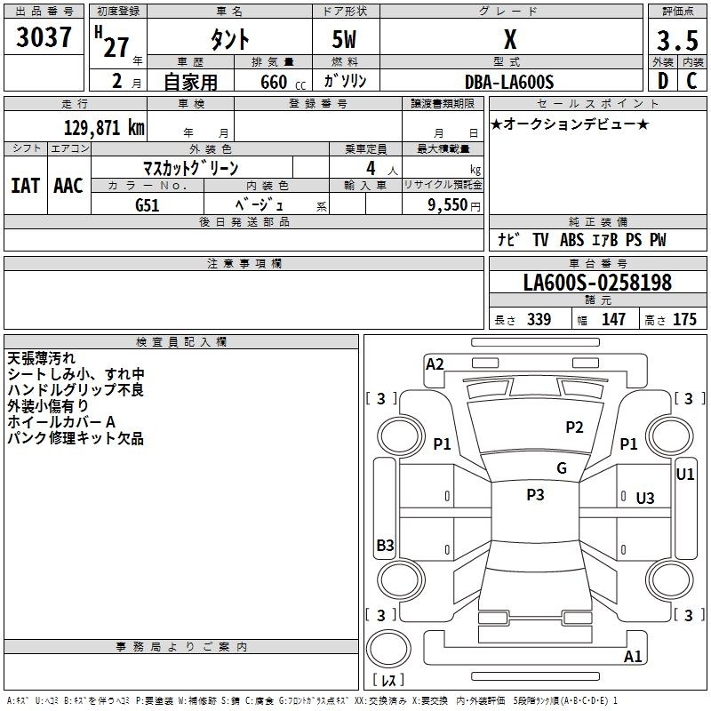DAIHATSU TANTO