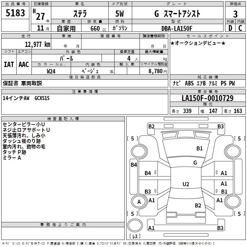 SUBARU STELLA