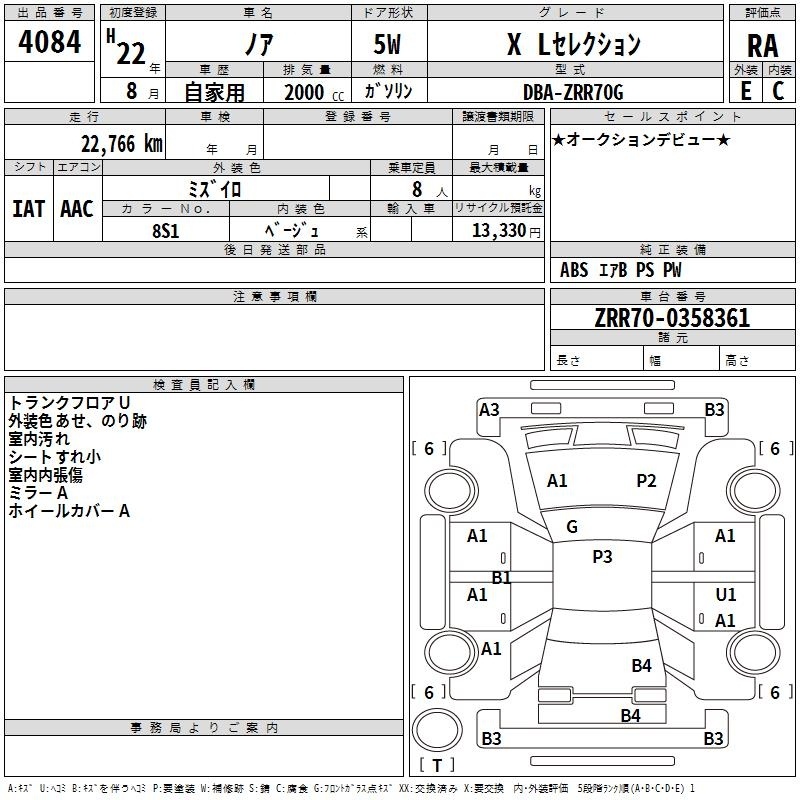TOYOTA NOAH