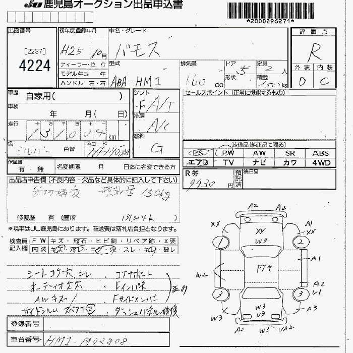 HONDA VAMOS