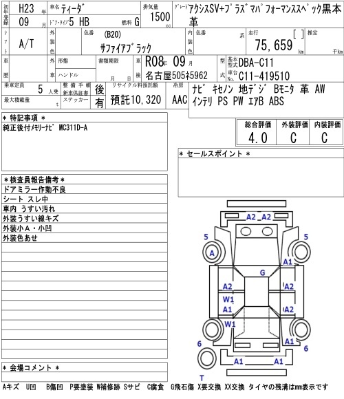 NISSAN TIIDA