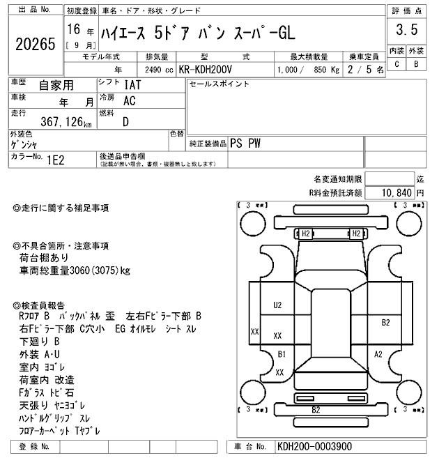 TOYOTA REGIUS ACE