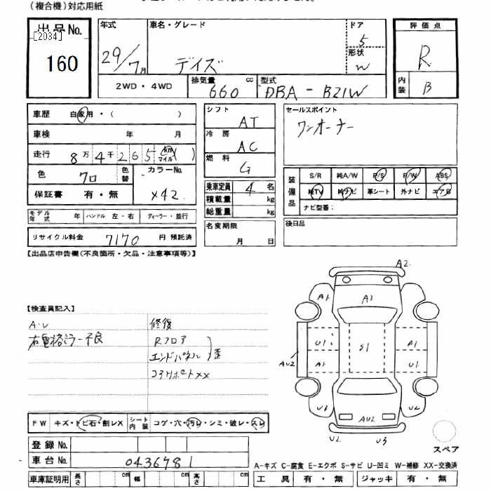 NISSAN DAYZ