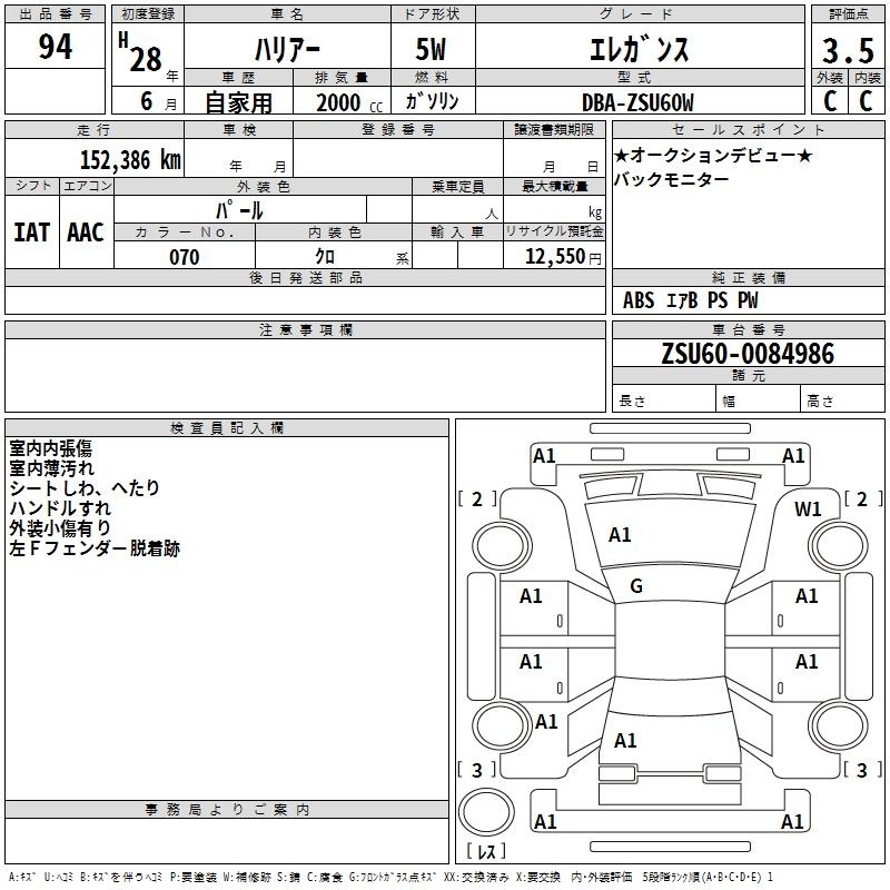 TOYOTA HARRIER