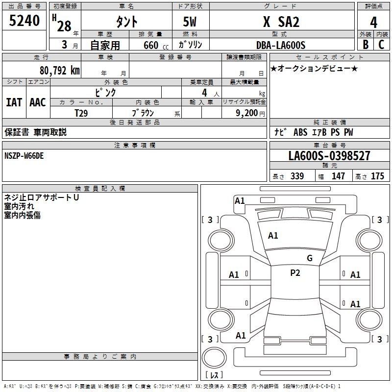 DAIHATSU TANTO