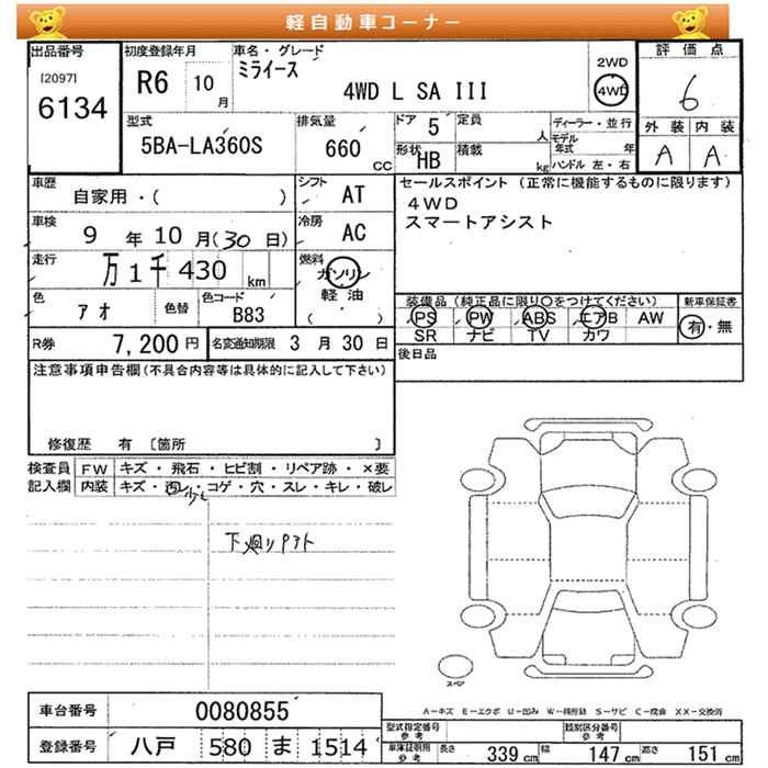 DAIHATSU MIRA E:S