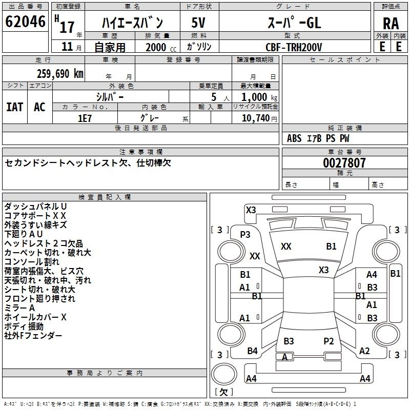 TOYOTA REGIUS ACE