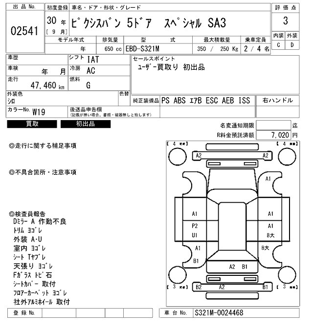 TOYOTA PIXIS VAN