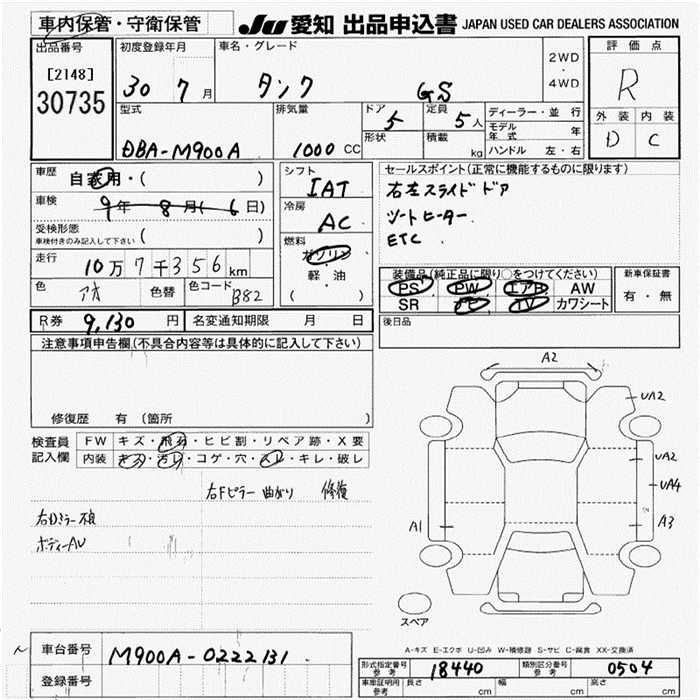 TOYOTA TANK