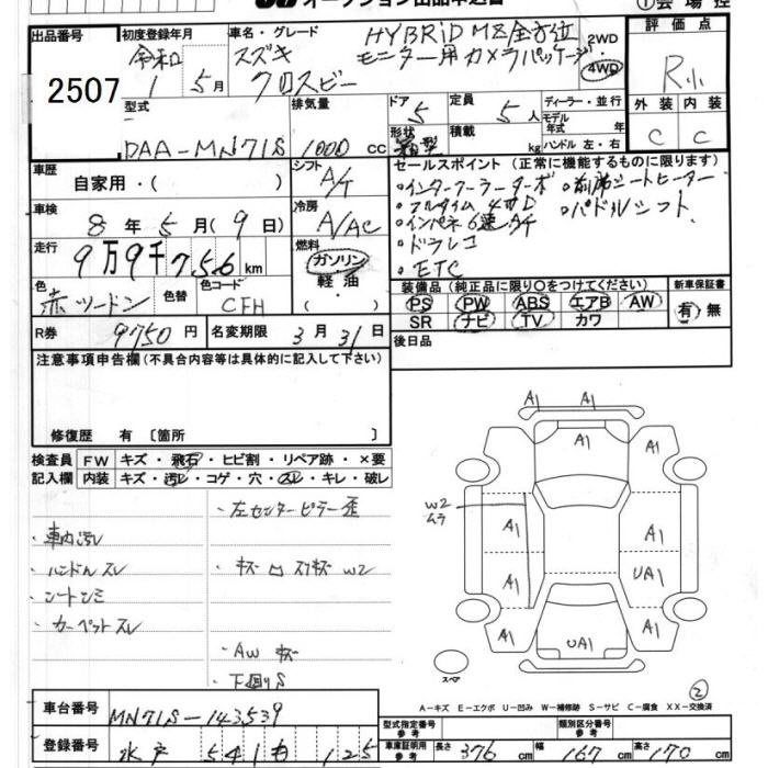 SUZUKI XBEE