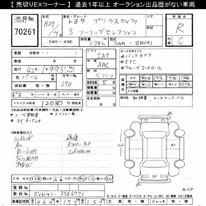 TOYOTA PRIUS ALPHA