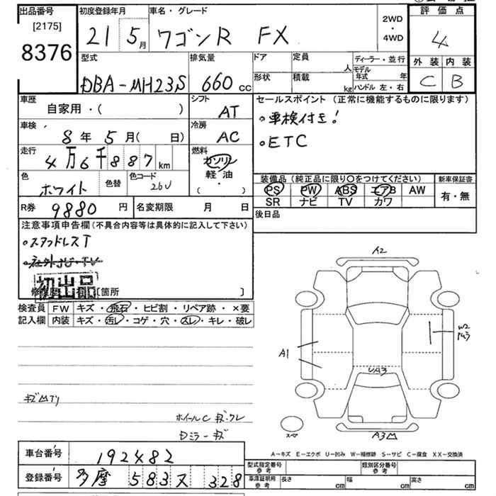 SUZUKI WAGON R