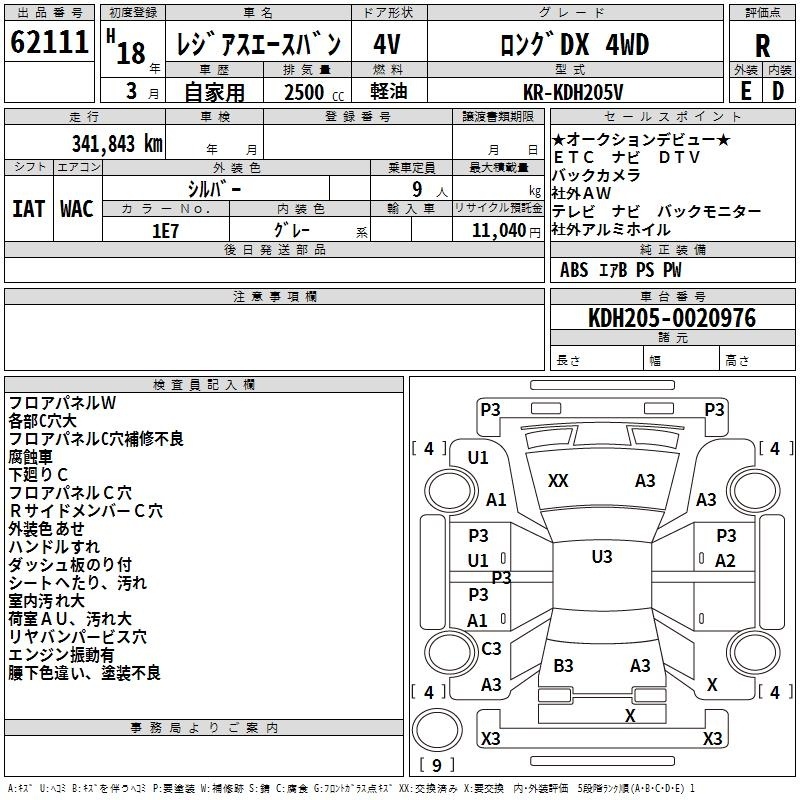 TOYOTA REGIUS ACE