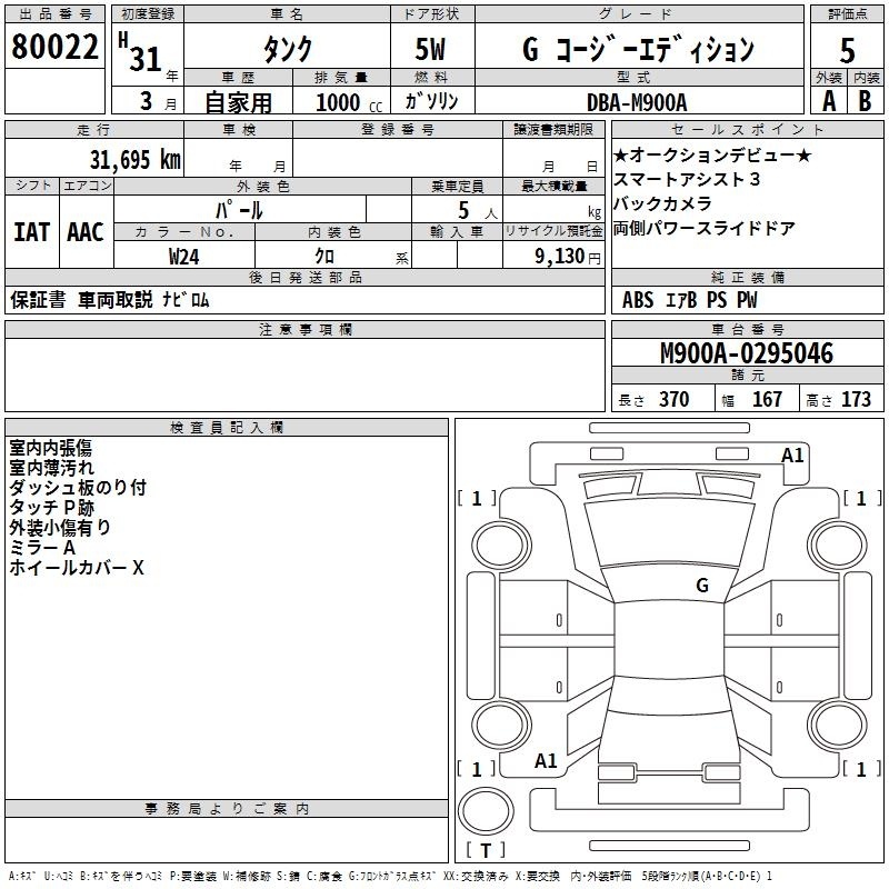 TOYOTA TANK