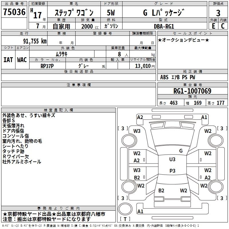 HONDA STEPWGN