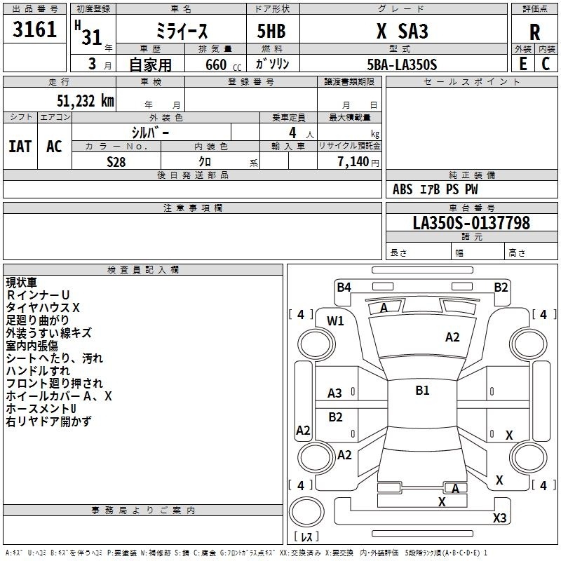DAIHATSU MIRA E:S