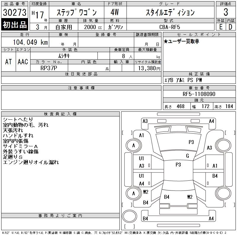 HONDA STEPWGN