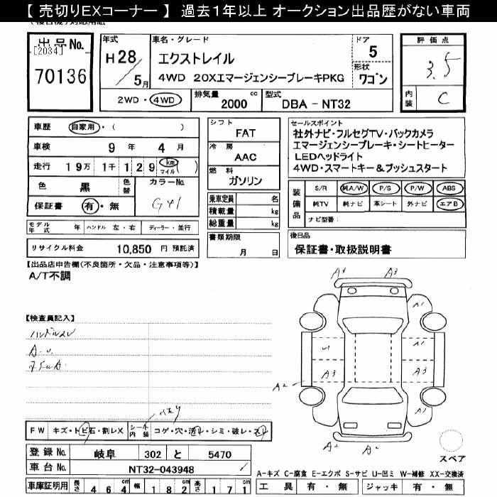 NISSAN X-TRAIL