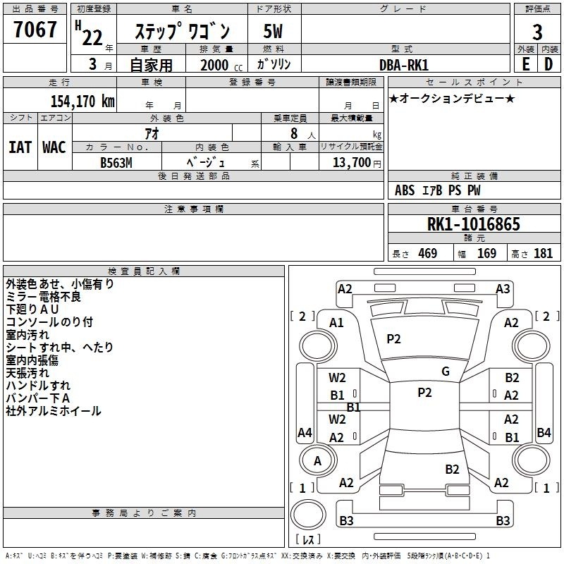HONDA STEPWGN