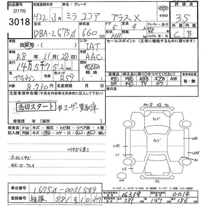 DAIHATSU MIRA COCOA
