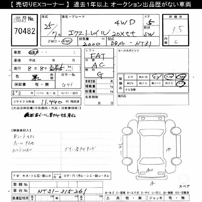 NISSAN X-TRAIL