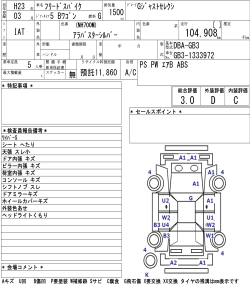 HONDA FREED SPIKE