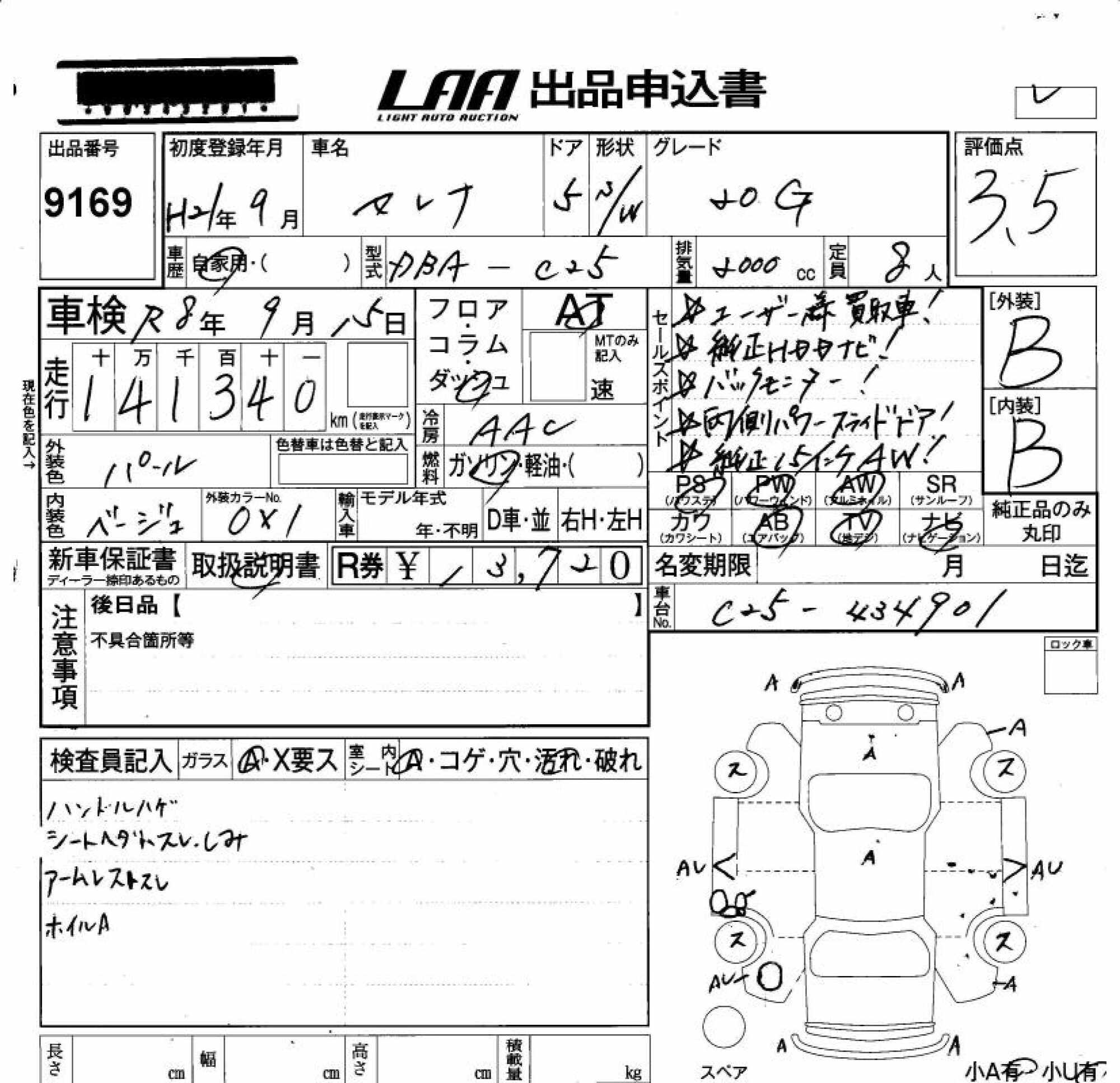 NISSAN SERENA
