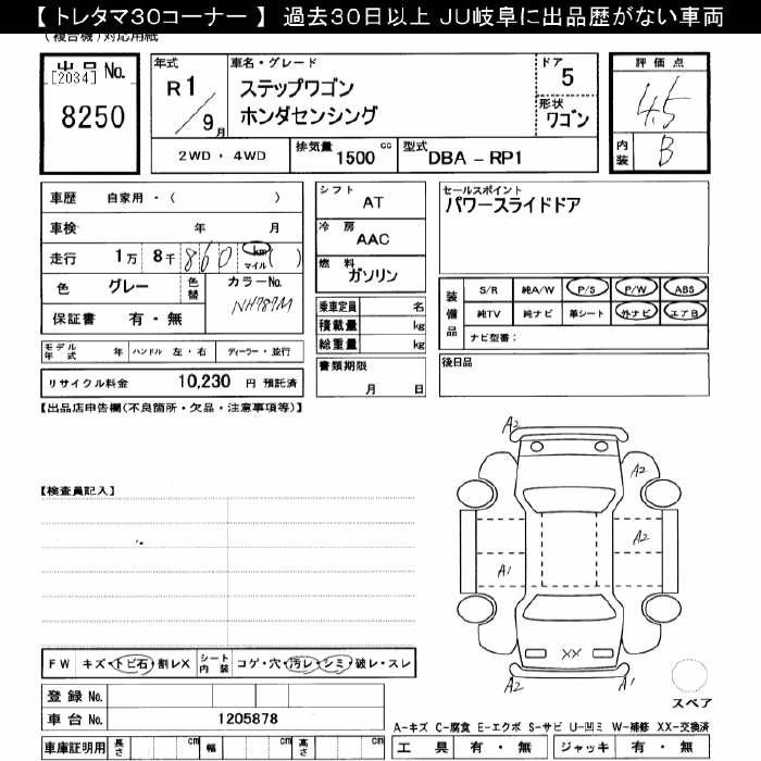 HONDA STEPWGN