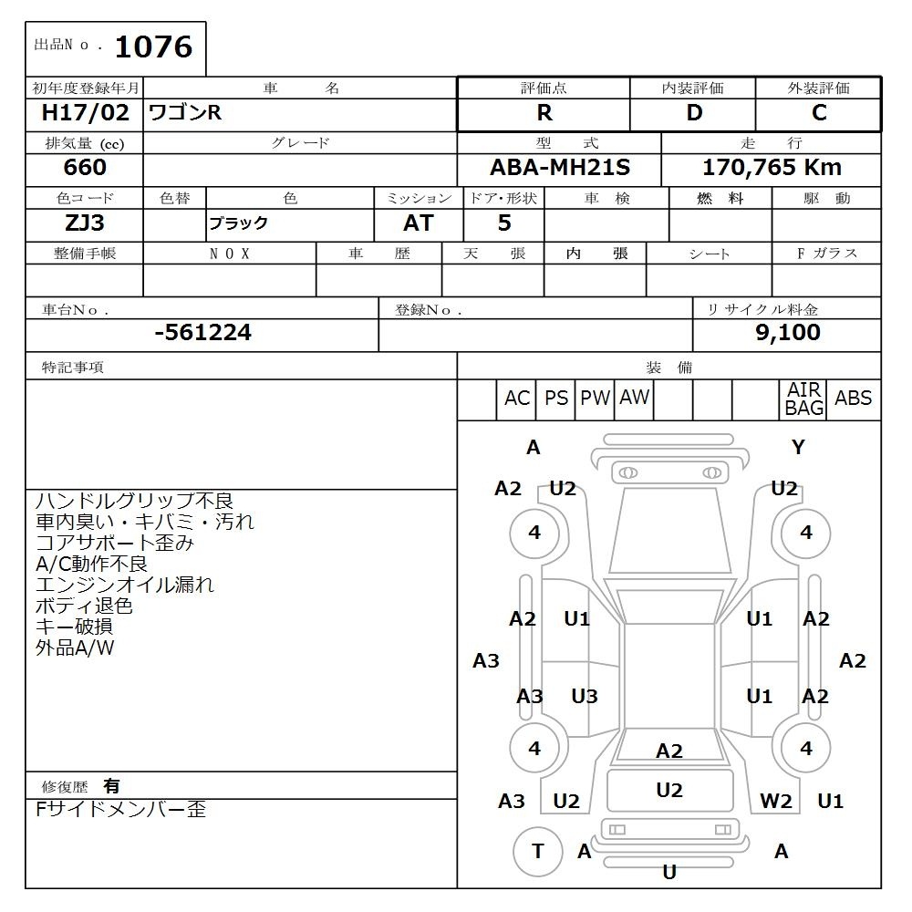 SUZUKI WAGON R