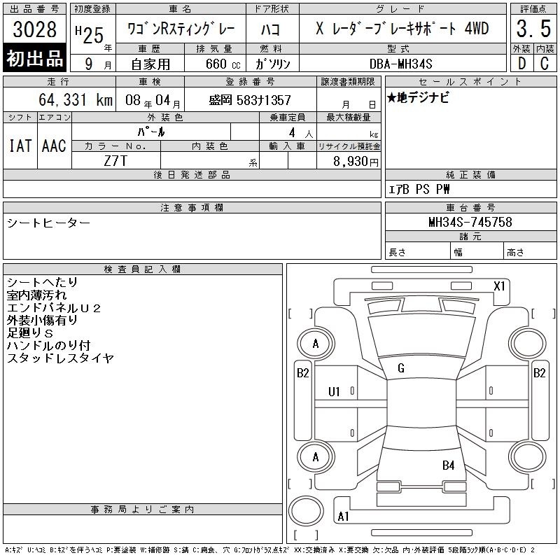 SUZUKI WAGON R